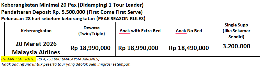 PEAK VIETNAM LEBARAN
